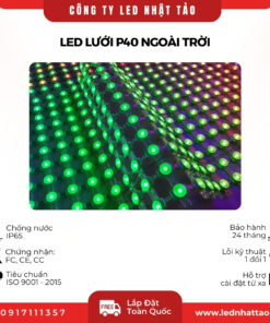 LED Lưới P40 Ngoài Trời
