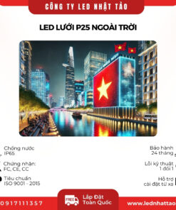 LED Lưới P25 Ngoài Trời