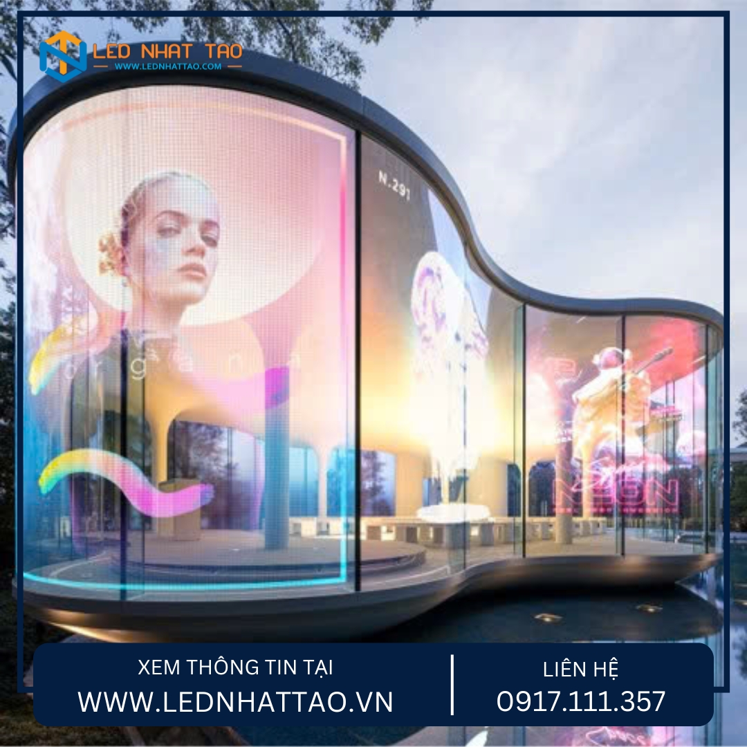 Màn Hình LED Dán Kính P5