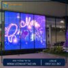 Màn Hình LED Dán Kính P10