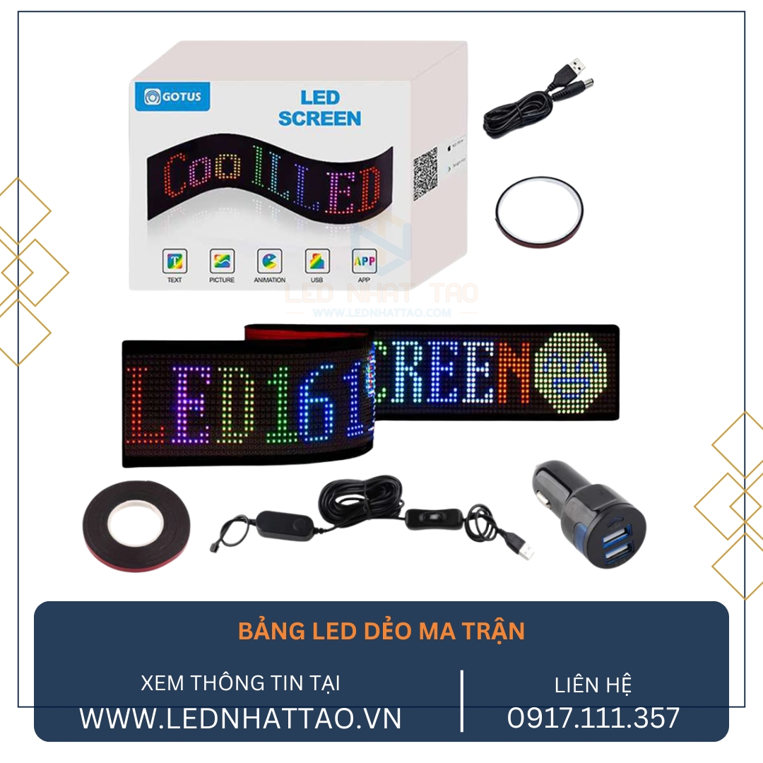 Bảng LED dẻo ma trận
