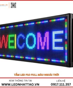 Tấm LED P10 Ngoài Trời
