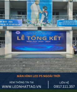 Thiết kế thi công màn hình LED sân khấu trường học