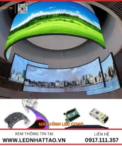 Màn hình LED cong