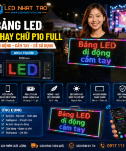 Bảng LED chạy chữ dùng pin