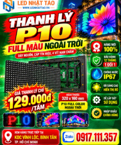 LED P10 Full Màu Ngoài Trời
