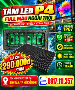 Tấm module LED P4 full màu ngoài trời